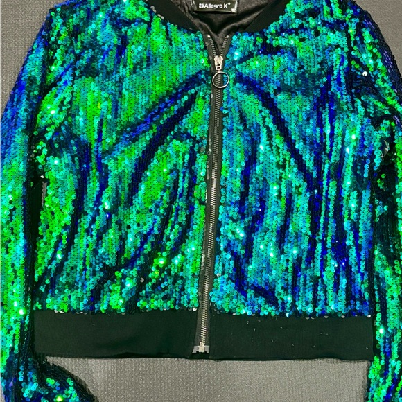 Taylor swift eras tour 1989 outfit sequin jacket and skirt - Picture 6 of 7